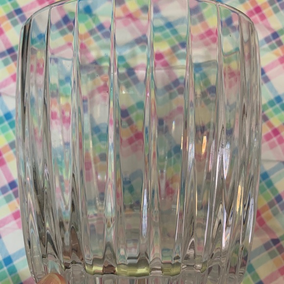 Atlantas ice bucket cut lead crystal small size LN beautiful condition